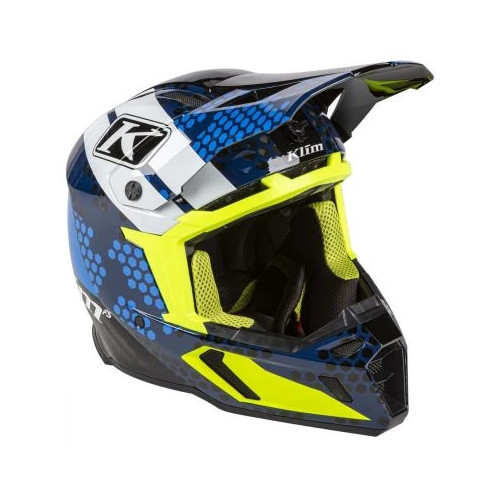 KLIM F5 Koroyd Helmet Tactik Kinetik Blue
