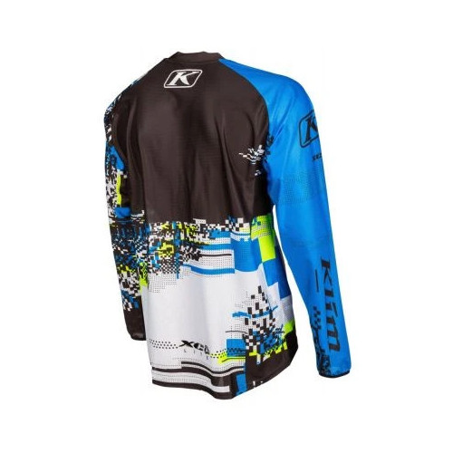 KLIM XC Lite Jersey Digital Chaos Blue 2