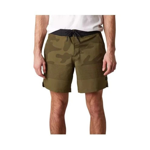 FOX ESSEX VOLLEY CAMO SHORT [OLV GRN]