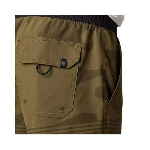 FOX ESSEX VOLLEY CAMO SHORT [OLV GRN]
