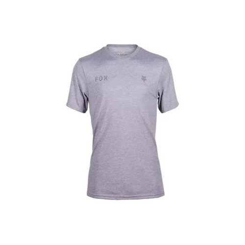 FOX WORDMARK SS TECH TEE [HTR GRAPH]