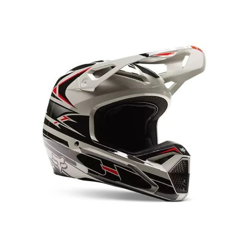 FOX YTH V1 GOAT STRAFER HELMET [BLK]