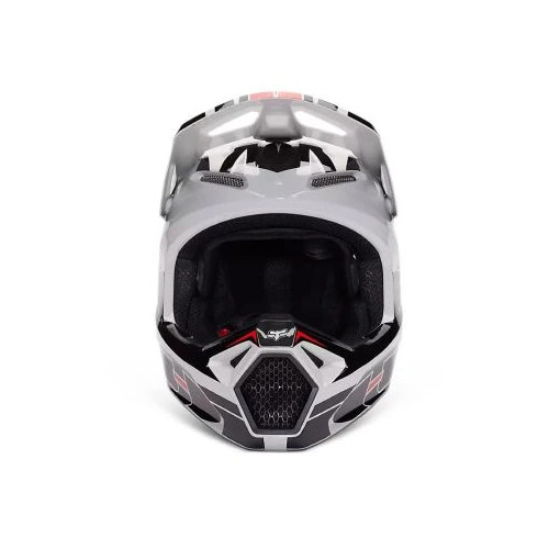 FOX YTH V1 GOAT STRAFER HELMET [BLK]