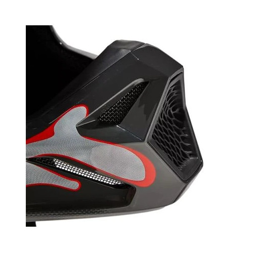FOX YTH V1 ATLAS HELMET [GRY/RD]