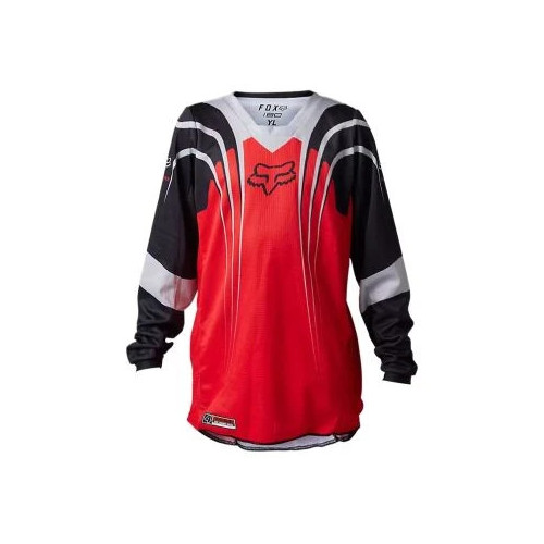 FOX 180 YTH GOAT STRAFER JERSEY [RD]