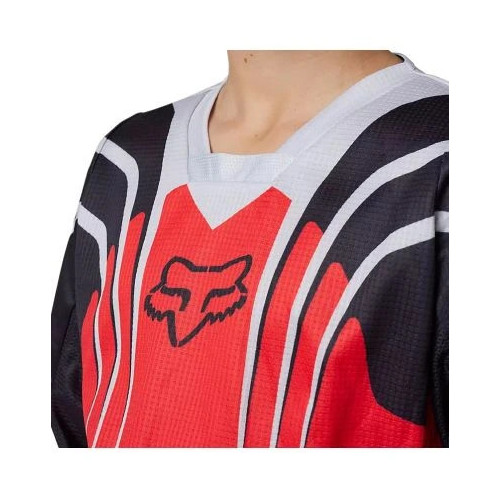 FOX 180 YTH GOAT STRAFER JERSEY [RD]
