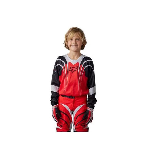 FOX 180 YTH GOAT STRAFER JERSEY [RD]