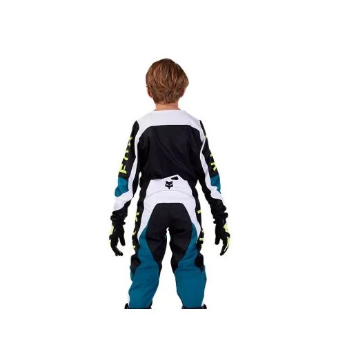 FOX YTH 180 NITRO JERSEY [M BLU] 2