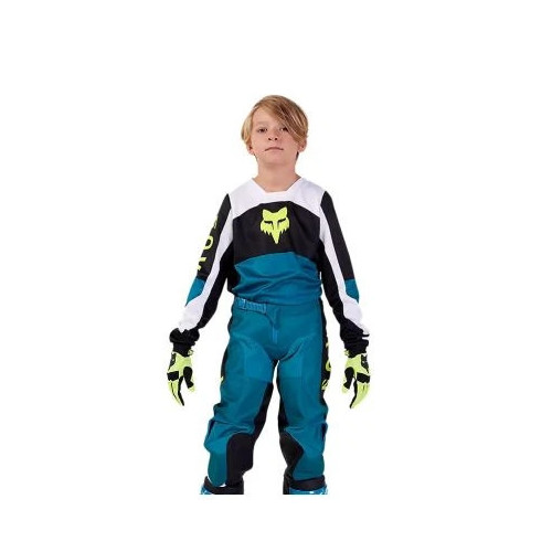 FOX YTH 180 NITRO JERSEY [M BLU]