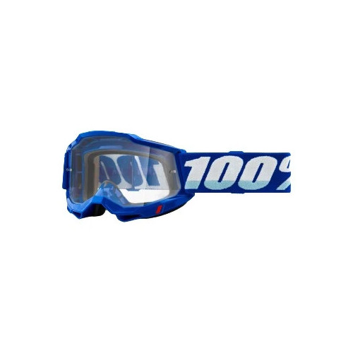 100% GOGGLE 100% ACCURI GOGGLE BLUE CLEAR LENS