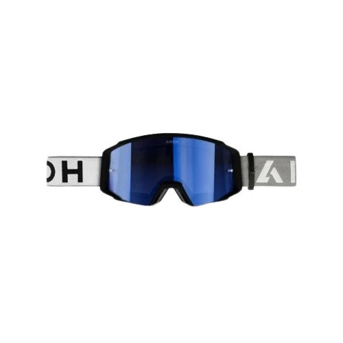 AIROH GOGGLE BLAST XR1 BLACK MATT CAT S2 BLUE MIRRORED
