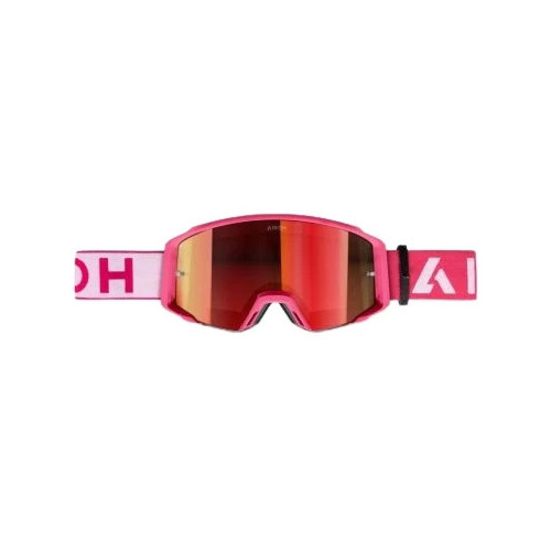 AIROH GOGGLE BLAST XR1 PINK MATT CAT S1 RED MIRRORED