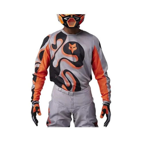 Bluze - FOX 180 EMOTION JERSEY [STL GRY] 2