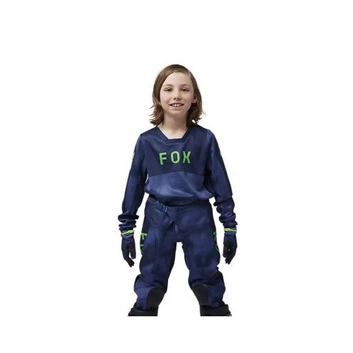 Bluze - FOX YTH 180 TAUNT JERSEY [NVY]