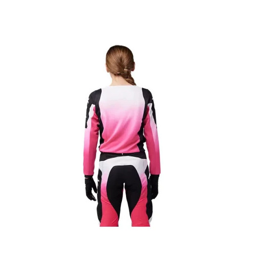 Bluze - FOX YTH GIRLS 180 LEAN JERSEY [BLK/PNK]