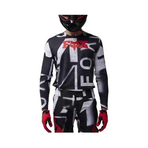 Bluze - FOX 360 SEVENTY4 JERSEY [FLO RED] 2