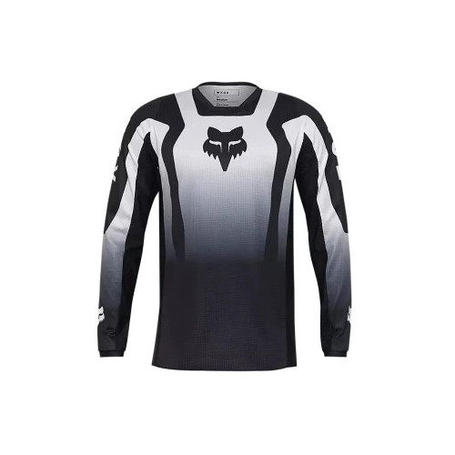 Bluze - FOX 180 LEAN JERSEY - EXTD SIZES [BLK/WHT]