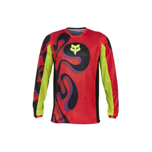 Bluze - FOX 180 EMOTION JERSEY [FLO RED]