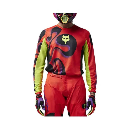 Bluze - FOX 180 EMOTION JERSEY [FLO RED] 2