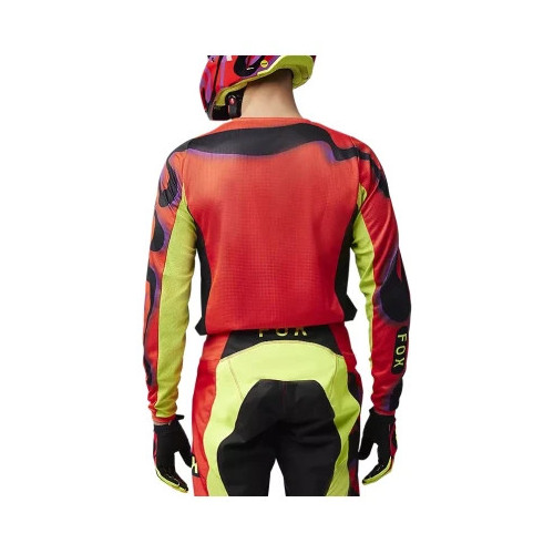 Bluze - FOX 180 EMOTION JERSEY [FLO RED]