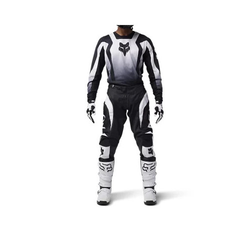 Pantaloni - FOX 180 LEAN PANT - EXTD SIZES [BLK/WHT] 2