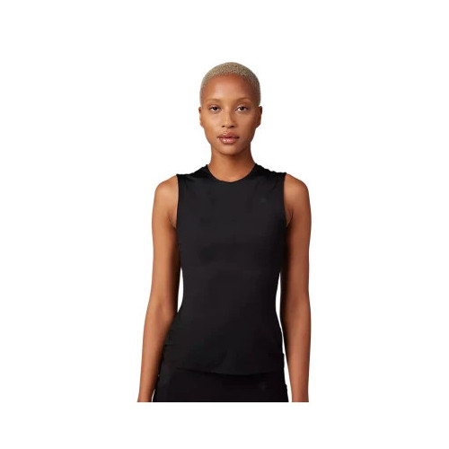 Tricouri - FOX W TECBASE SL SHIRT [BLK]