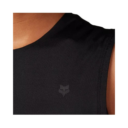 Tricouri - FOX W TECBASE SL SHIRT [BLK]