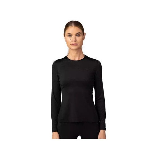Tricouri - FOX W TECBASE LS SHIRT [BLK]