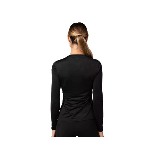 Tricouri - FOX W TECBASE LS SHIRT [BLK]
