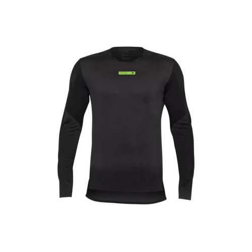 Tricouri - FOX RAWTEC LS JERSEY [BLK]