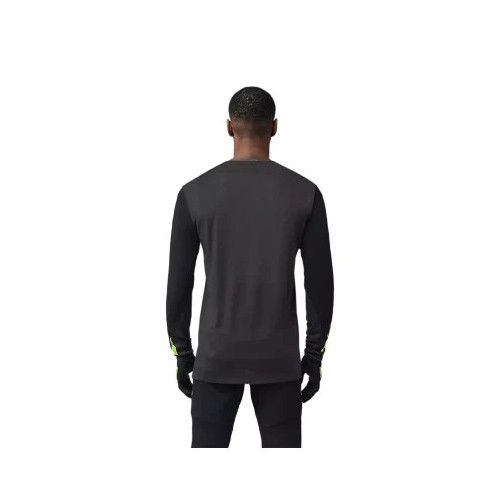 Tricouri - FOX RAWTEC LS JERSEY [BLK]