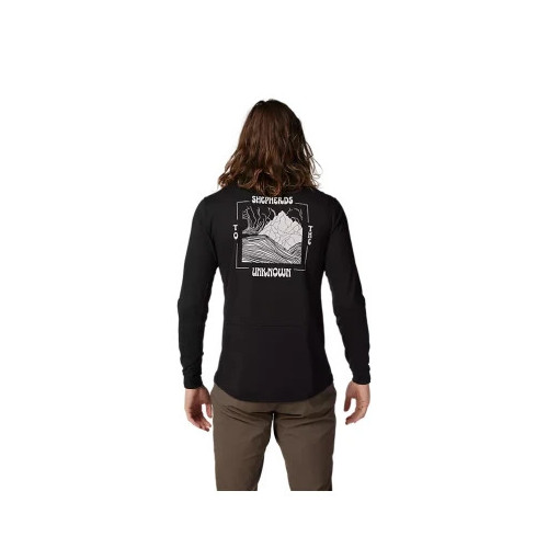 Tricouri - FOX RANGER DR LS JERSEY SHEPHERDS [BLK]