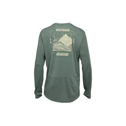 Tricouri - FOX RANGER DR LS JERSEY SHEPHERDS [HUN GRN]