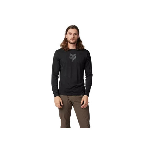 Tricouri - FOX RANGER TRU DRI LS JERSEY [BLK] 2