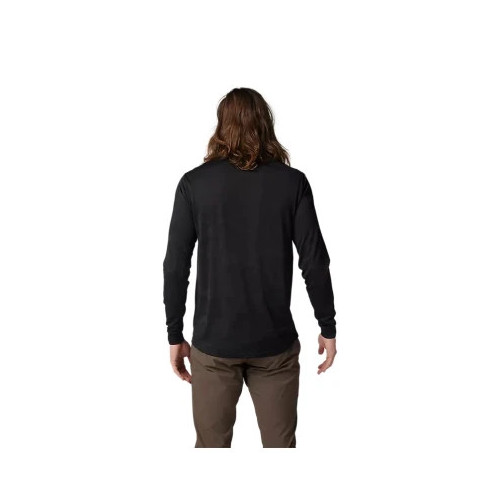 Tricouri - FOX RANGER TRU DRI LS JERSEY [BLK]
