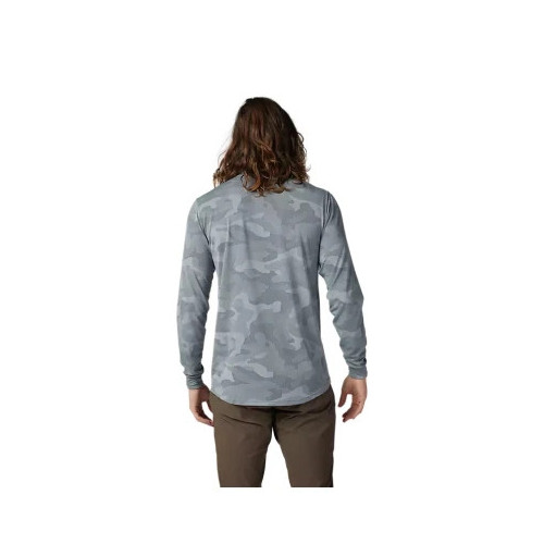 Tricouri - FOX RANGER TRU DRI LS JERSEY [C GRY]