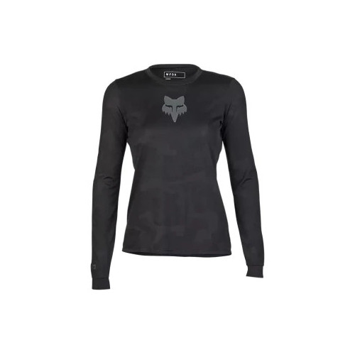 Tricouri - FOX W RANGER TRU DRI LS JERSEY [BLK]