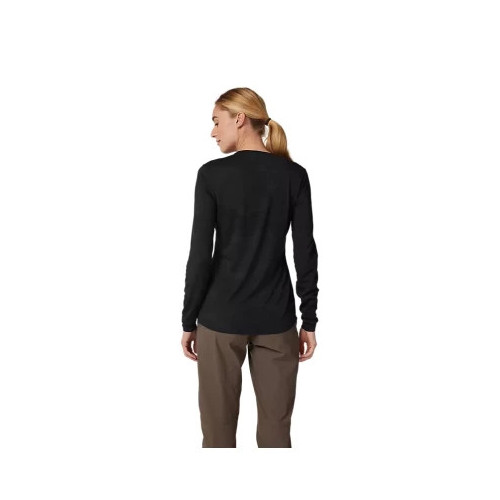 Tricouri - FOX W RANGER TRU DRI LS JERSEY [BLK]