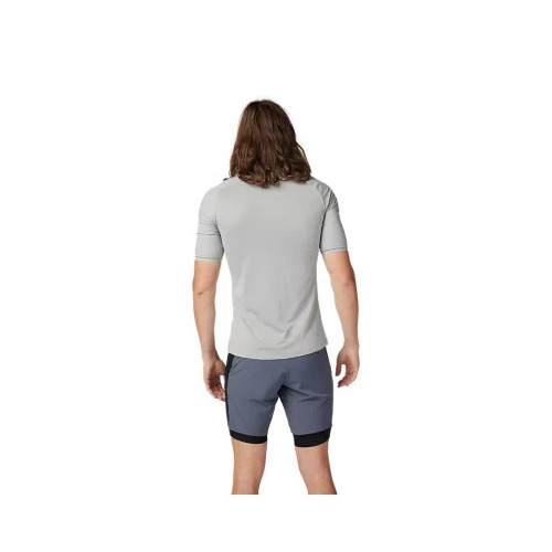 Tricouri - FOX FLEXAIR ASCENT SS JERSEY [GRY VIN]