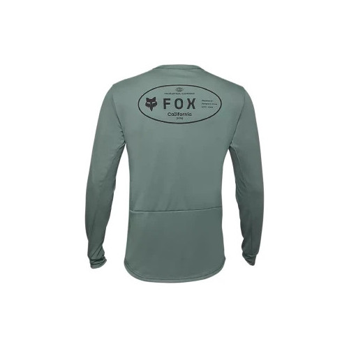 Tricouri - FOX RANGER DR MD LS JERSEY [HUN GRN] 2