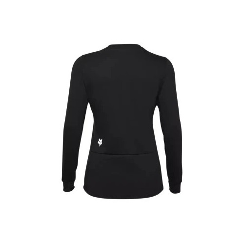 Tricouri - FOX W RANGER DR MD LS JERSEY [BLK] 2