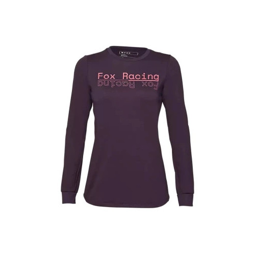 Tricouri - FOX W RANGER DR MD LS JERSEY [DRK PUR]