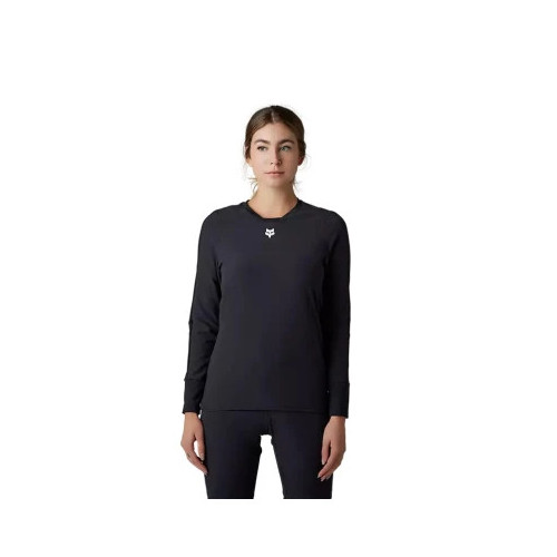 Tricouri - FOX W DEFEND THERMAL JERSEY [BLK]