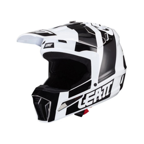 HELMET KIT MOTO 3.5 V24 BLACK/WHITE INCLUDES 4.5 GOGGLE