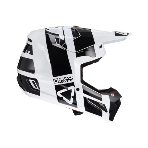 Helmet Moto 3.5 Jr V24 Blk/Wht 2025