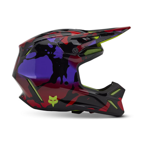 V3 THROTTLE HELMET [FLO YLW] 2