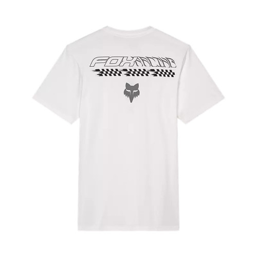 CHECKERED SS PREM TEE [OPT WHT] 2