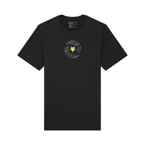 SPIRAL SS PREM TEE [BLK]
