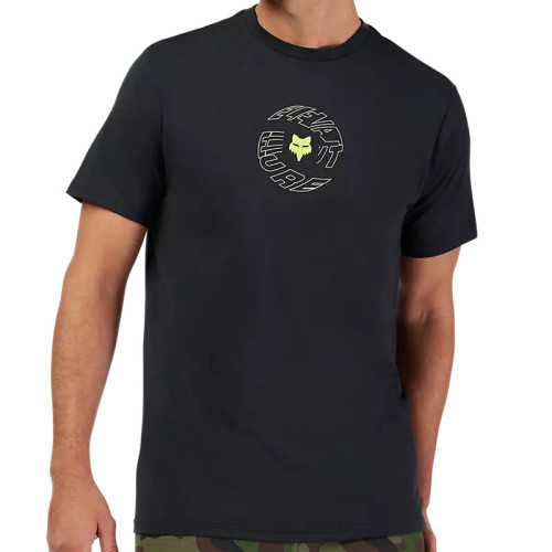 SPIRAL SS PREM TEE [BLK]