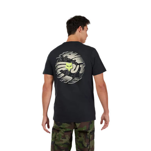 SPIRAL SS PREM TEE [BLK]